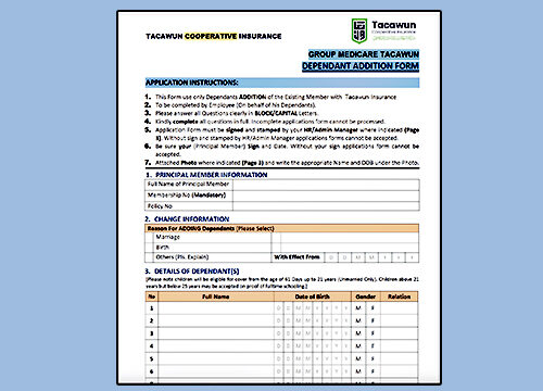 Pre-Authorization and Claim Form